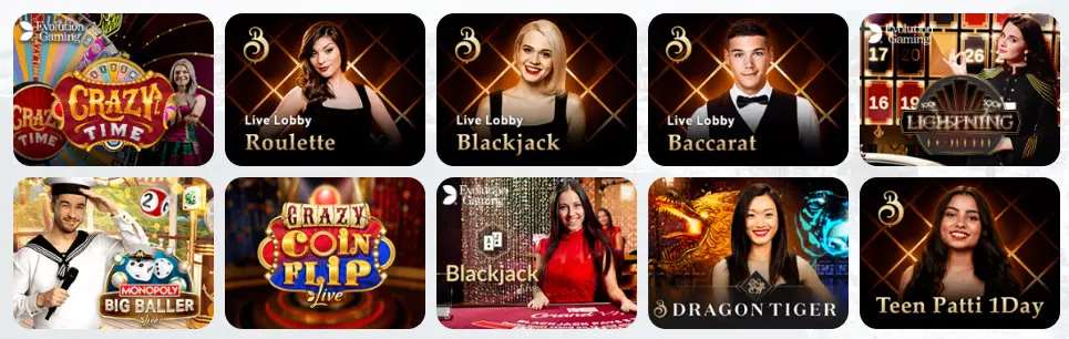 Giochi da casinò live 0039Bet Casino