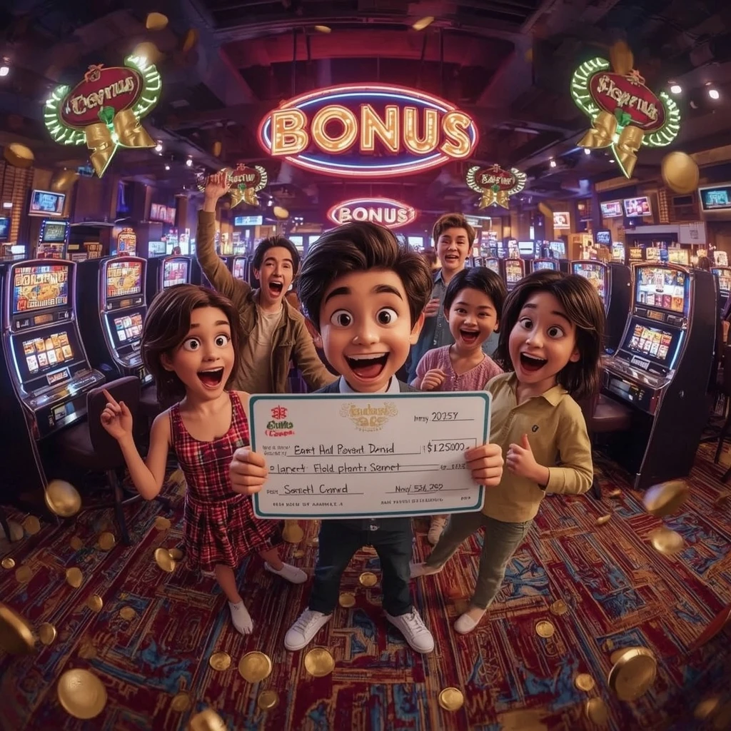bonus nelle mani di un uomo al casinò 0039Bet CASINO