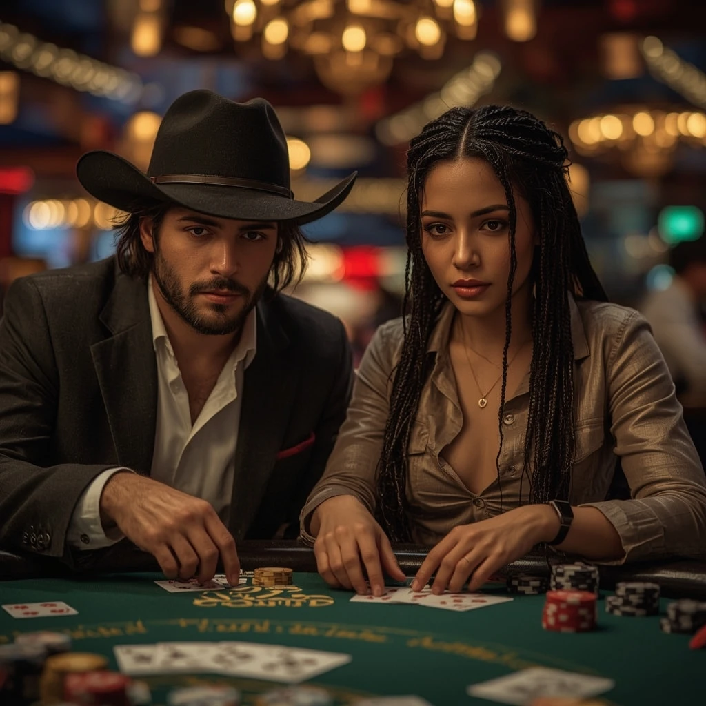 foto di due giocatori di poker 0039Bet Casino